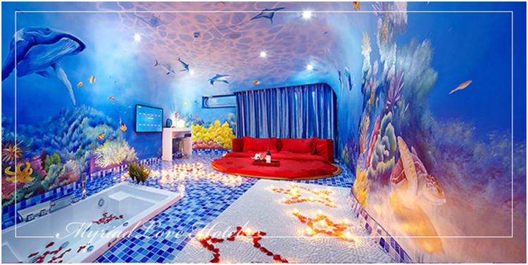 重庆主题房-蓝色