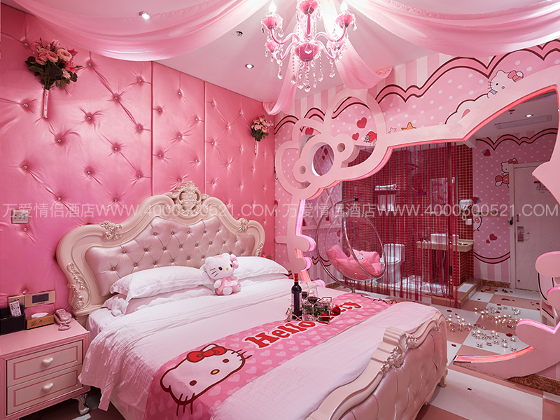 万爱情侣酒店_预定房间_公主凯蒂 403